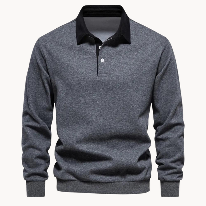 Seán - Chic Polo Sweatshirt