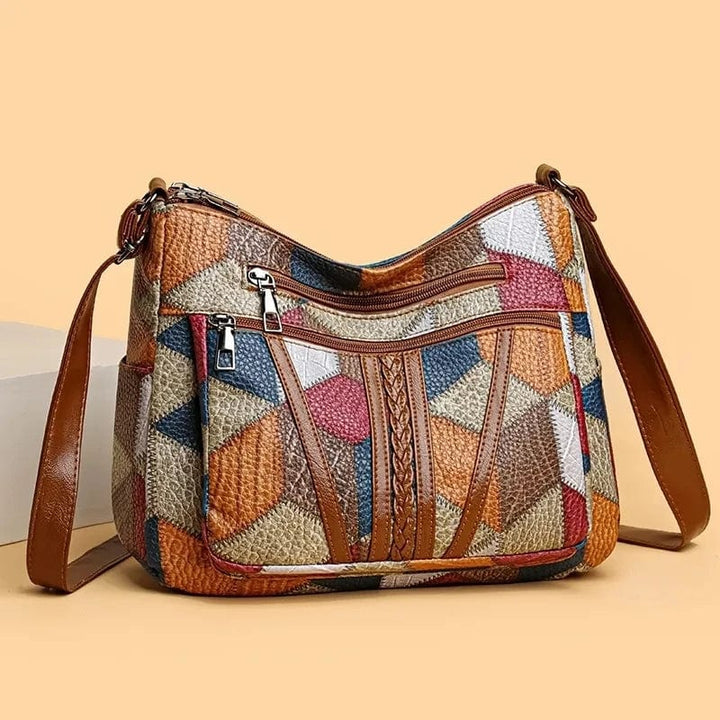 Maeve - Chic Mosaic Handbag