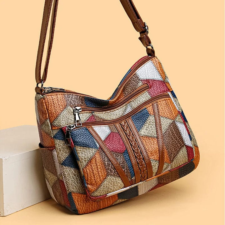 Maeve - Chic Mosaic Handbag
