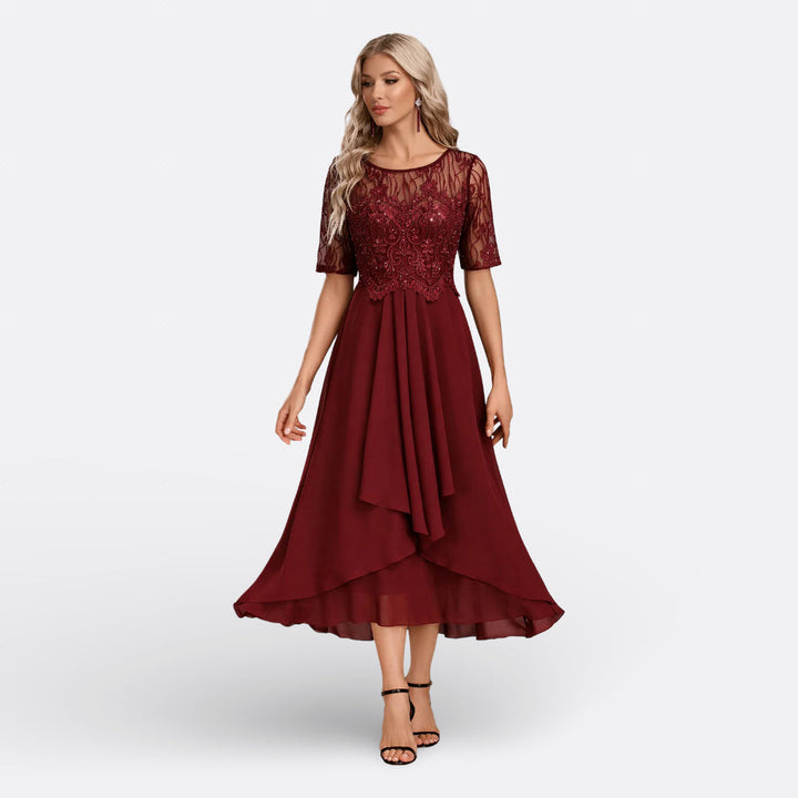 Rita - Elegant Blue Gown