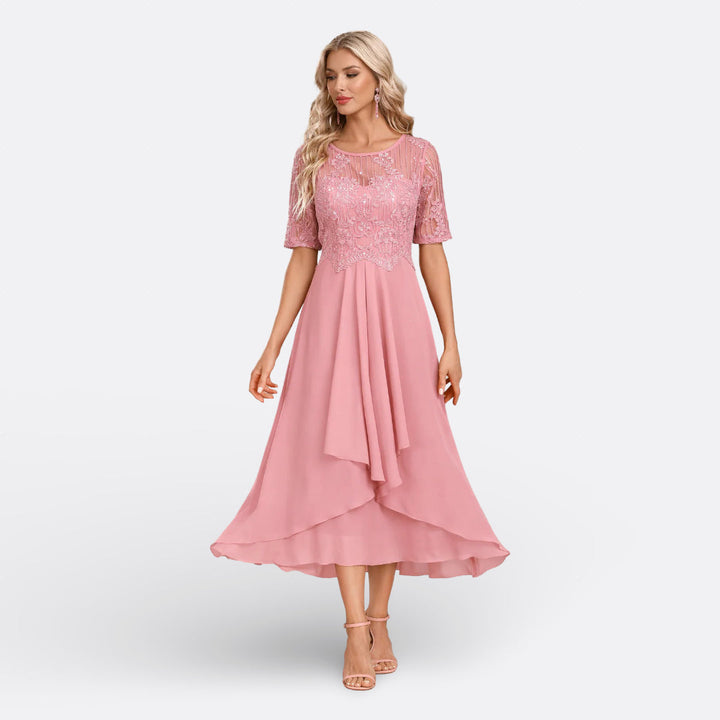 Rita - Elegant Blue Gown