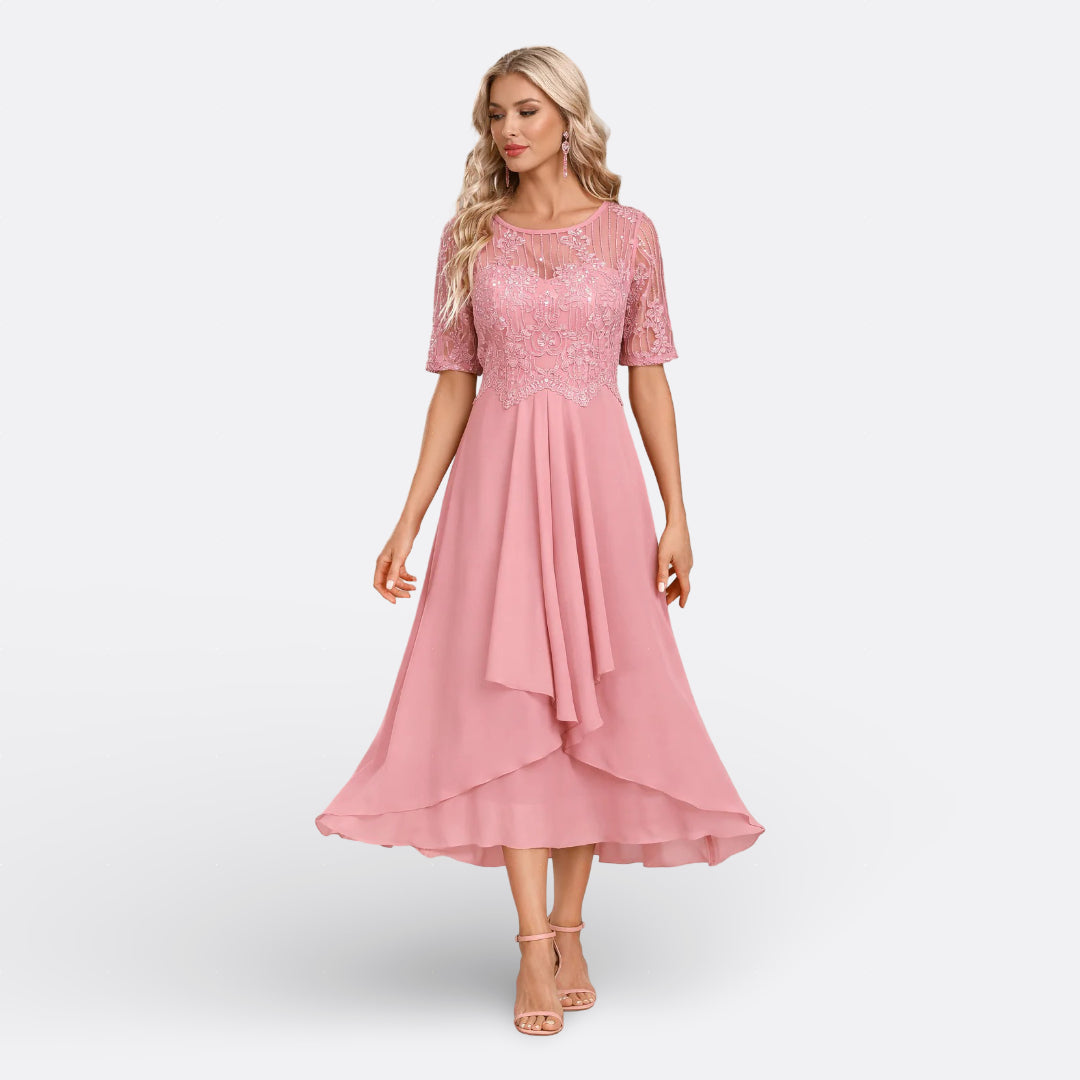 Nóra - Elegant Midi Dress