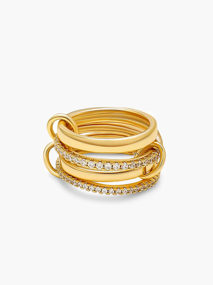Caoimhe - Stylish Gold Ring