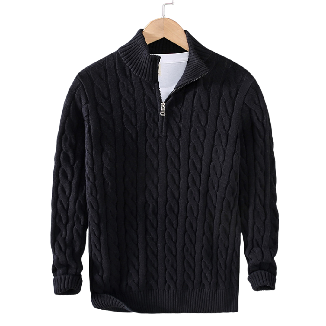 Cian - Stylish High Neck Sweater