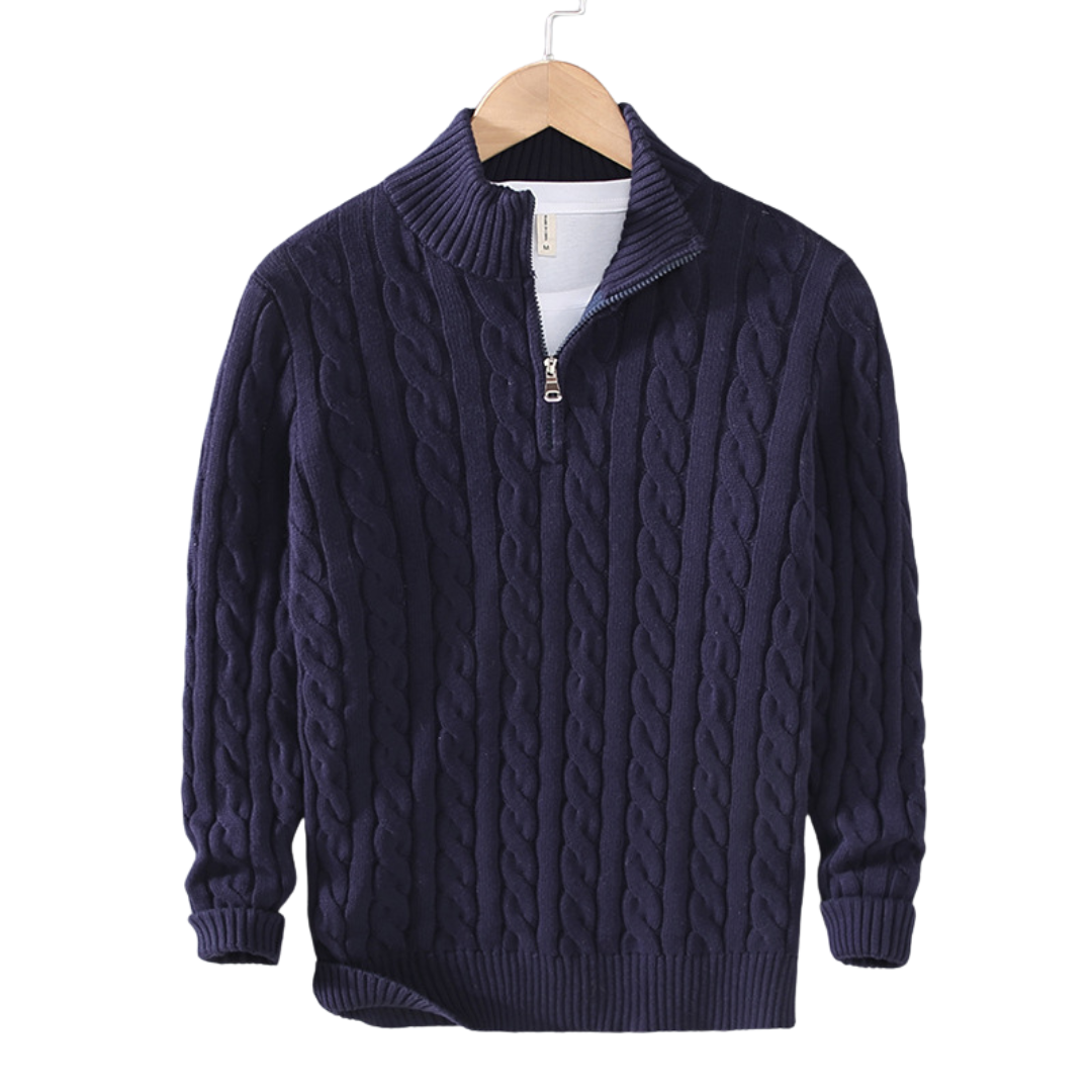 Cian - Stylish High Neck Sweater