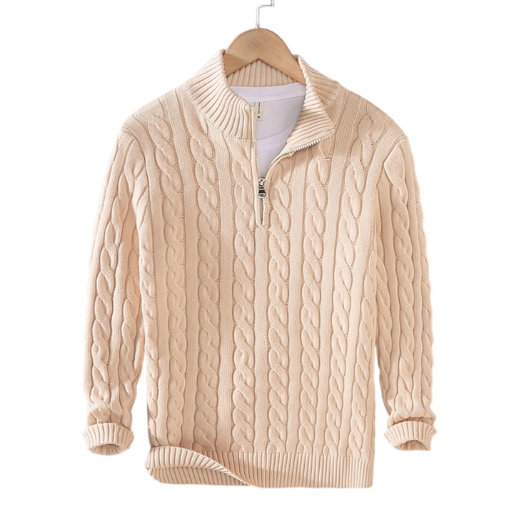 Cian - Stylish High Neck Sweater