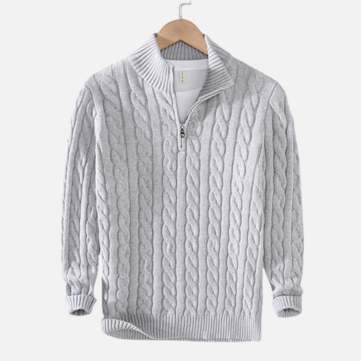 Cian - Stylish High Neck Sweater