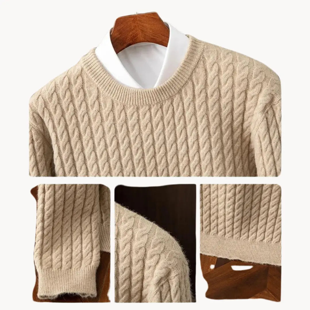 Cian - Classic Round Neck Sweater