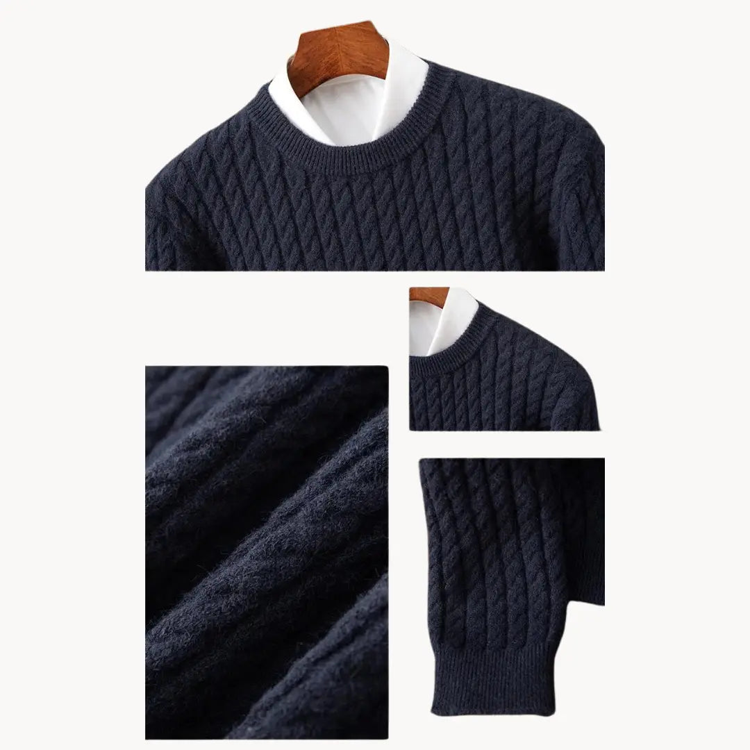 Cian - Classic Round Neck Sweater