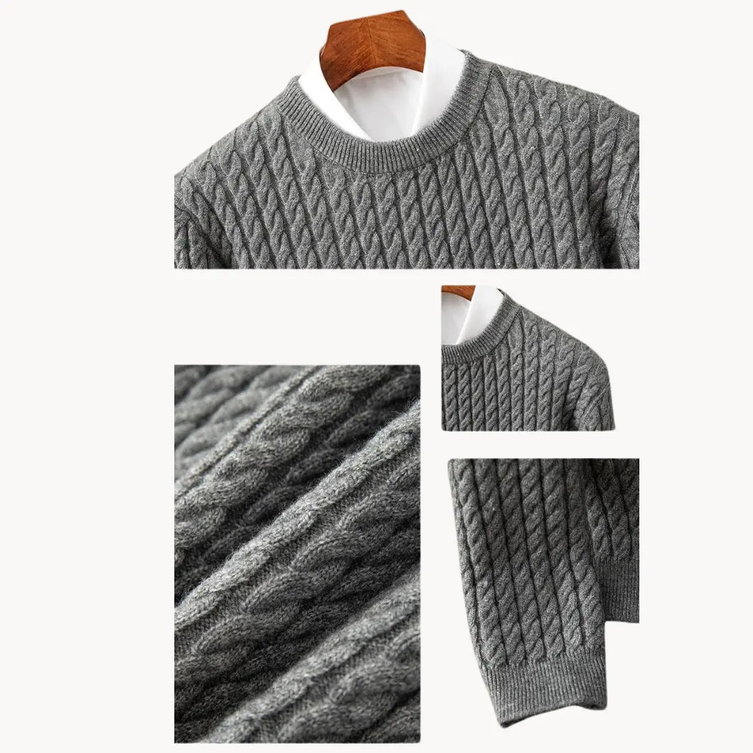 Cian - Classic Round Neck Sweater