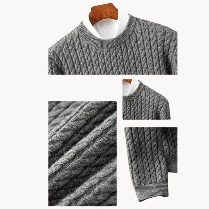 Cian - Classic Round Neck Sweater