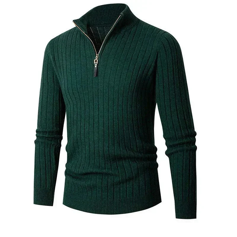 Tadhg - Chic Half-Zip Sweater