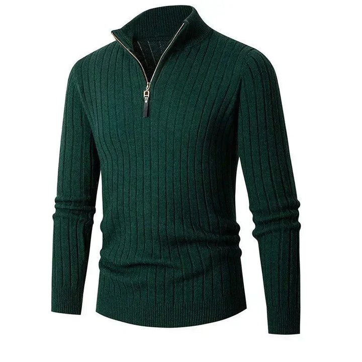 Tadhg - Chic Half-Zip Sweater