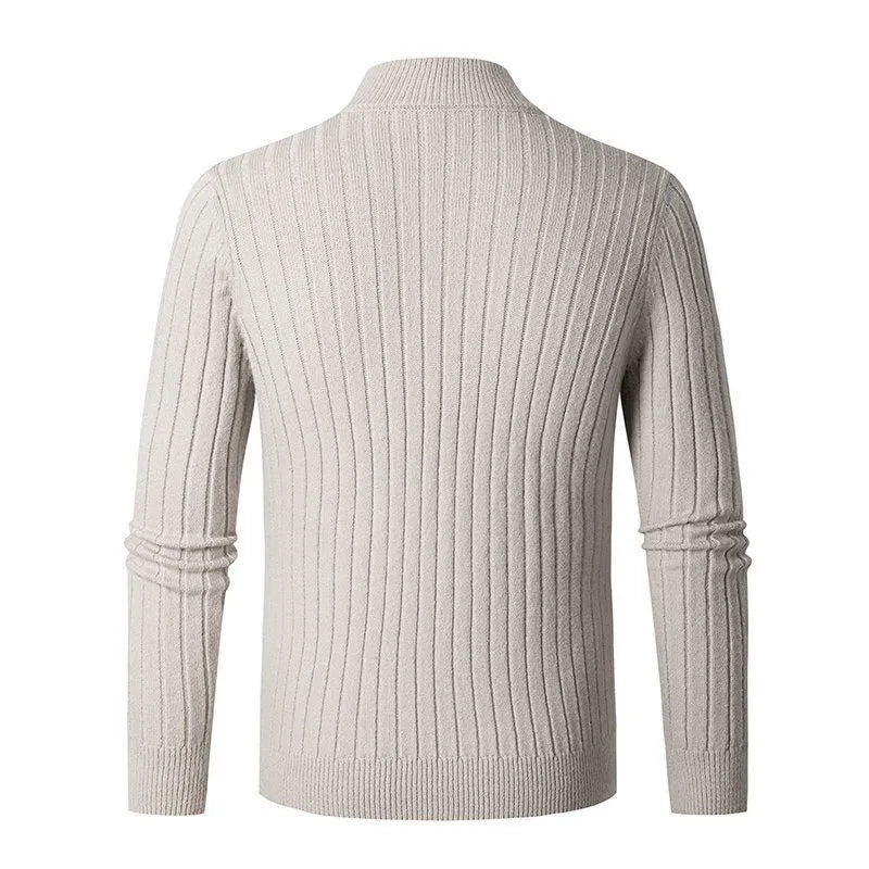 Tadhg - Chic Half-Zip Sweater
