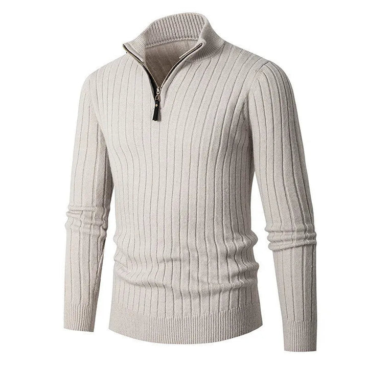 Tadhg - Chic Half-Zip Sweater
