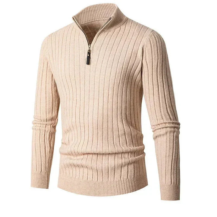 Tadhg - Chic Half-Zip Sweater