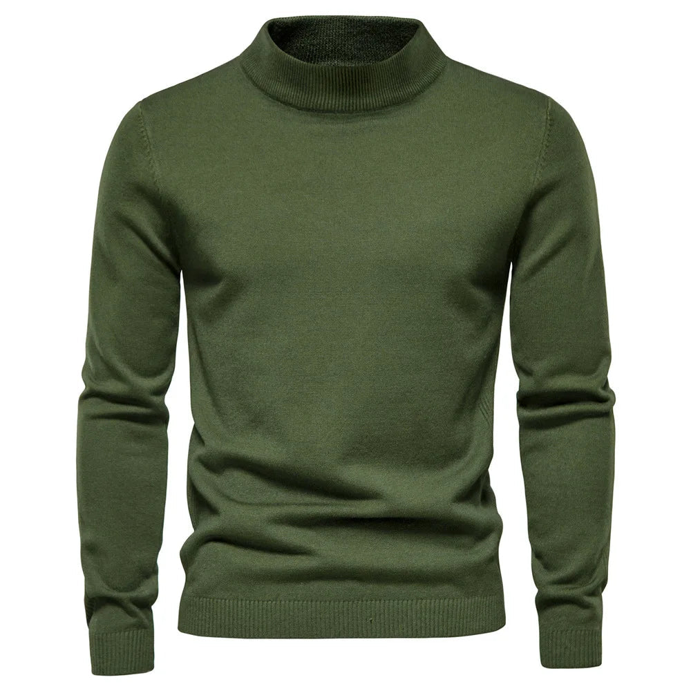 Seán - Chic High Neck Sweater
