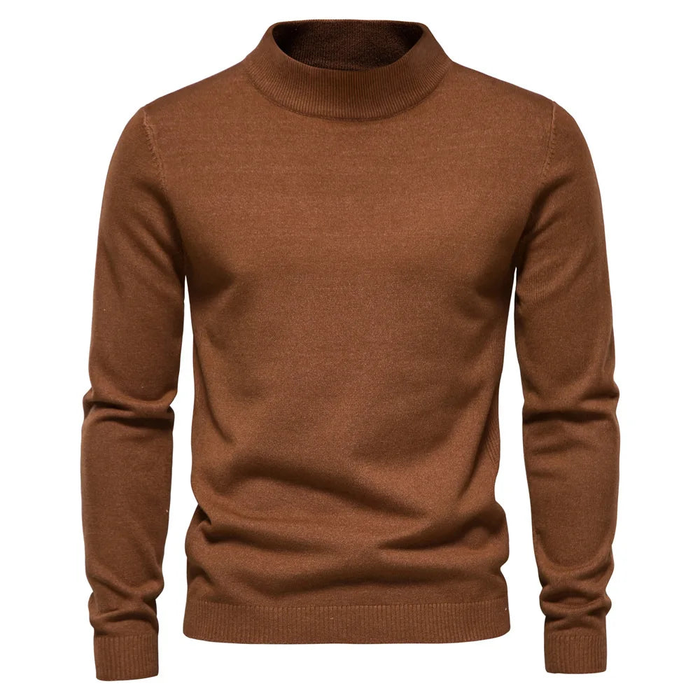 Seán - Chic High Neck Sweater