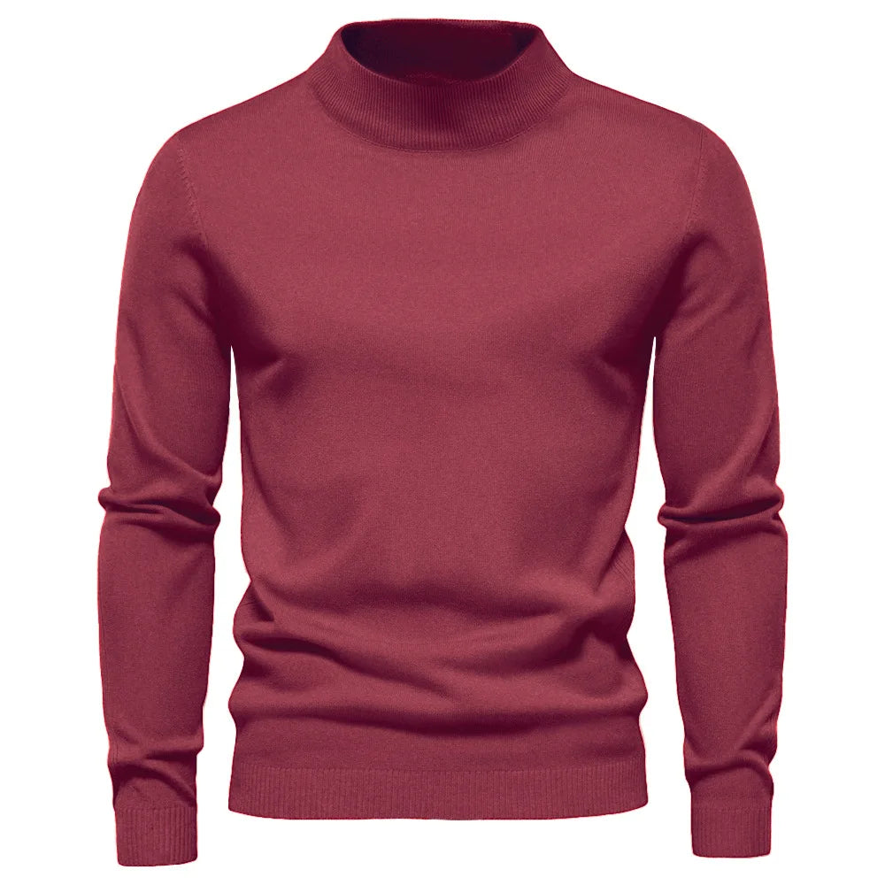Seán - Chic High Neck Sweater