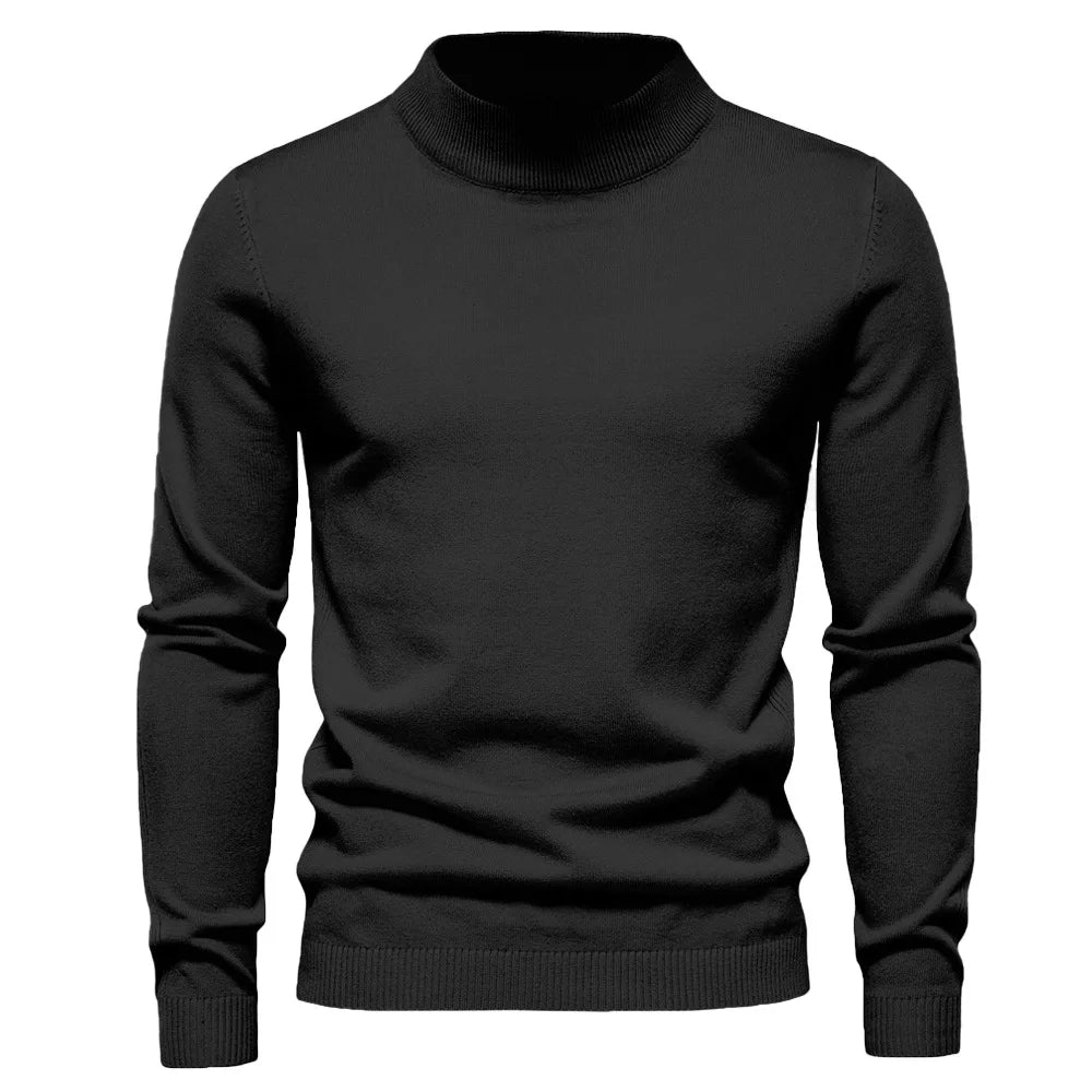 Seán - Chic High Neck Sweater