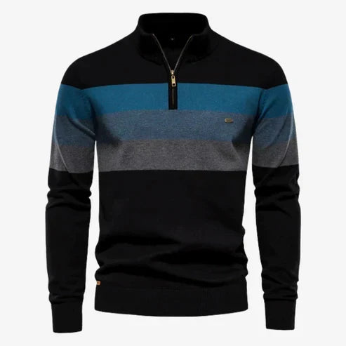 Cian - Chic Striped Sweater