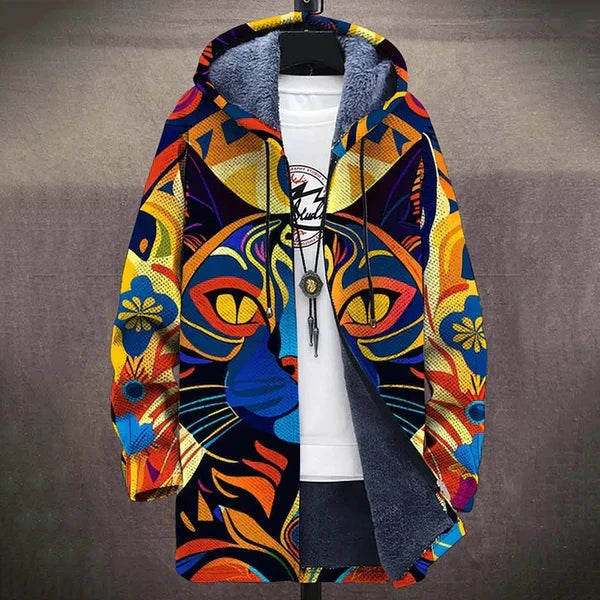 Griffin | Artistic Hooded Cardigan