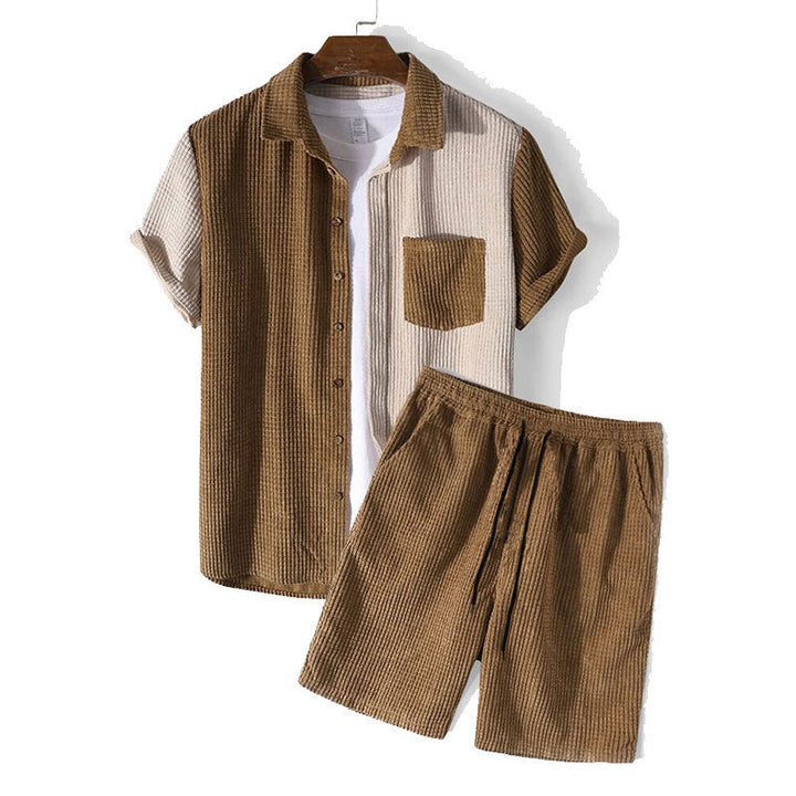 Seán - Waffle Shirt Ensemble