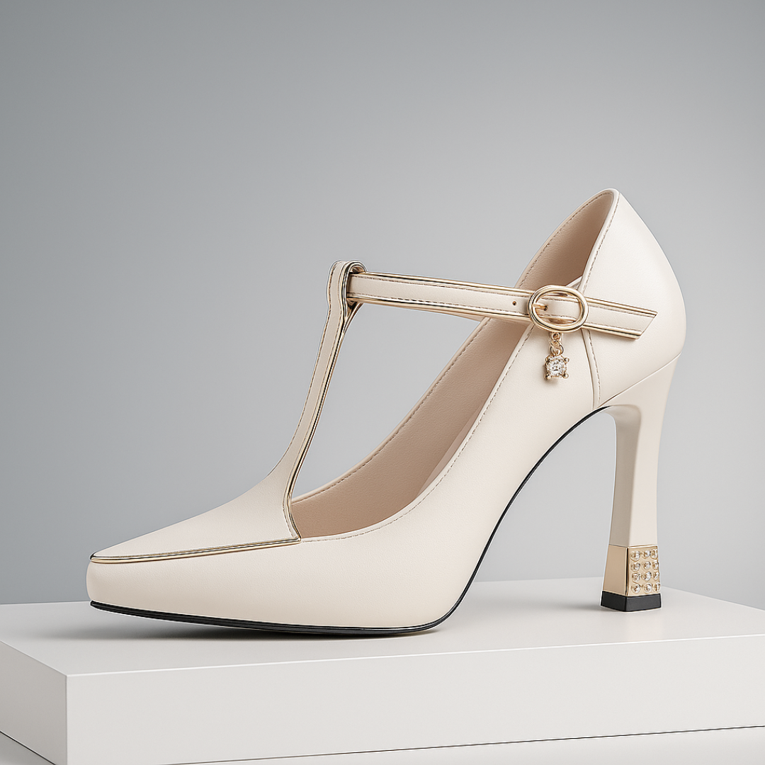 Medbh - T-Strap High Heels