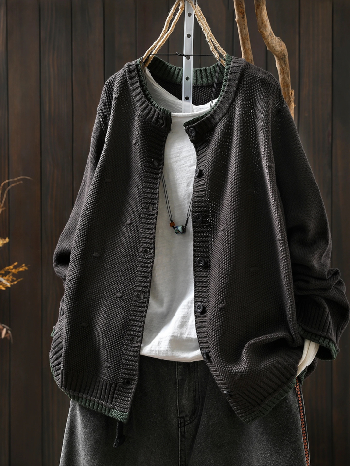 Aisling - Chic Textured Cardigan