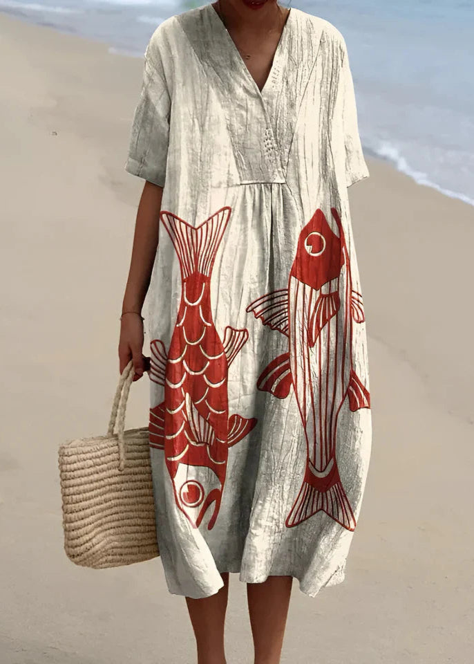 Róisín - Chic Geometric Dress