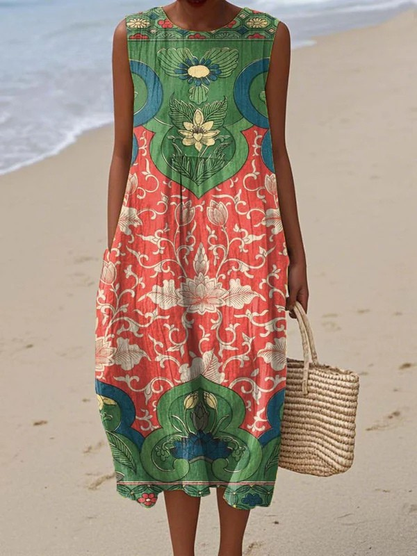 Veronica - Bohemian Midi Dress