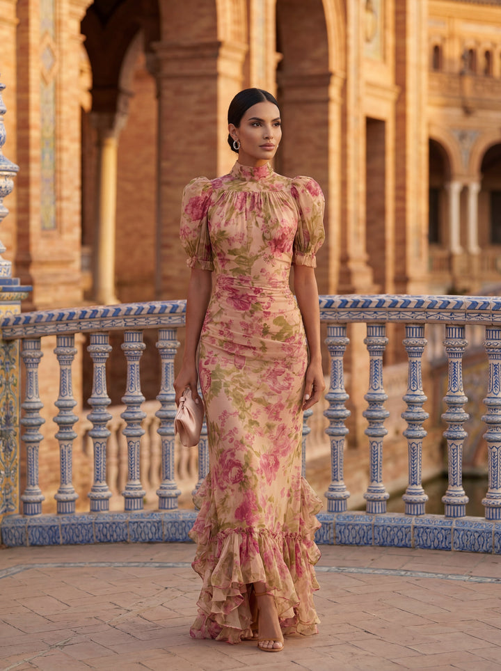 Grainne - Floral Dress