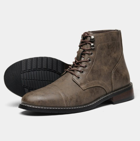 Cian - Classic Vintage Derby Boots