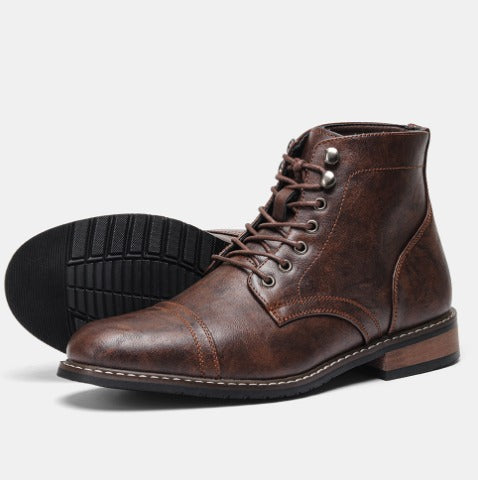 Cian - Classic Vintage Derby Boots