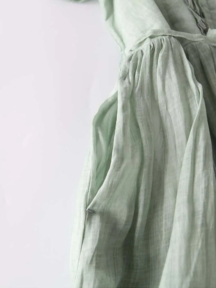 Gráinne - Elegant Long Minimalist Dress