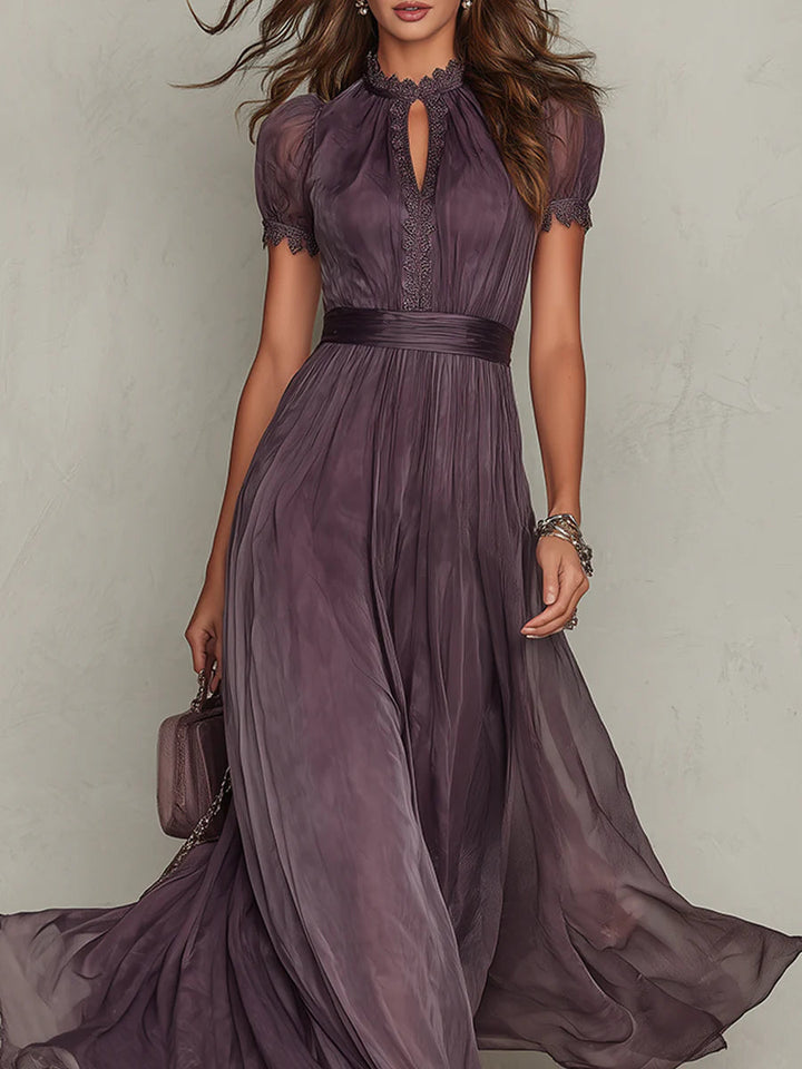 Fionnuala - Long Dress in Opulent Fabric