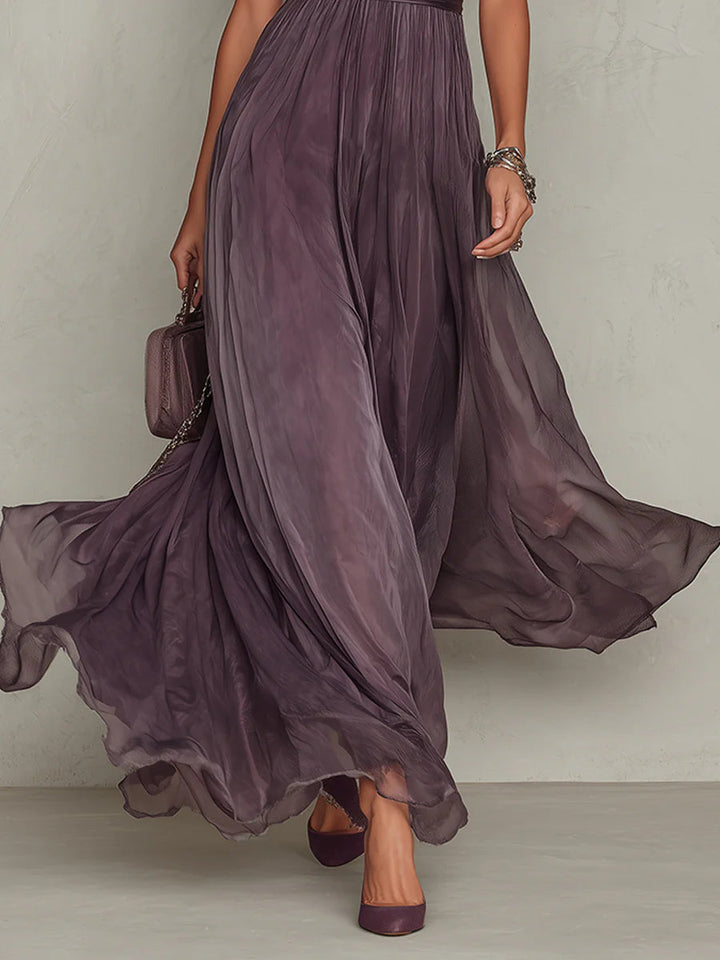 Fionnuala - Long Dress in Opulent Fabric