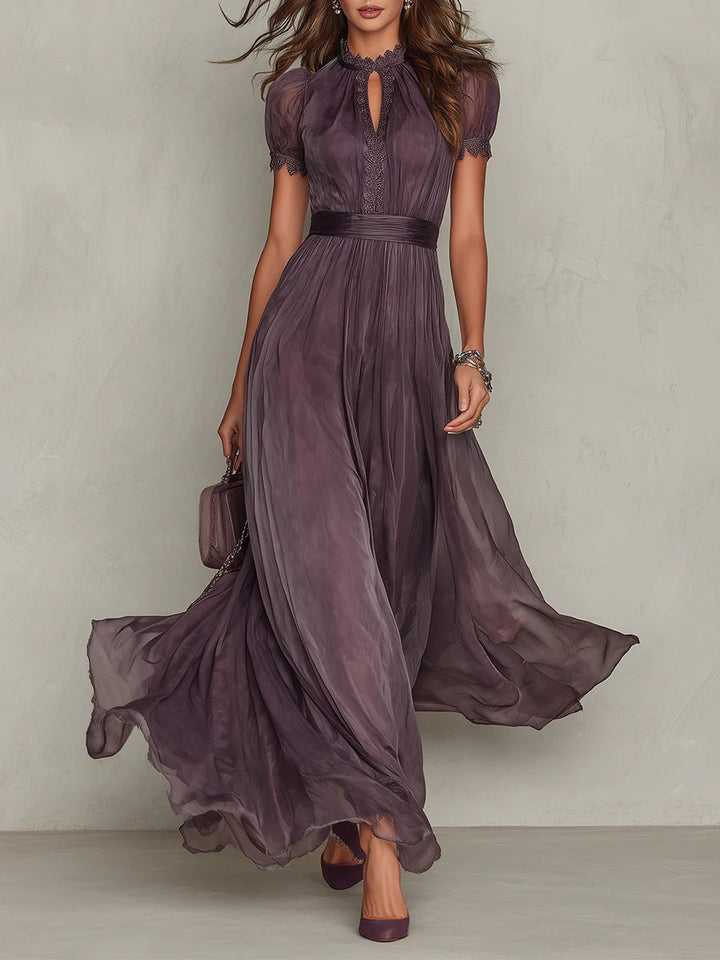 Fionnuala - Long Dress in Opulent Fabric