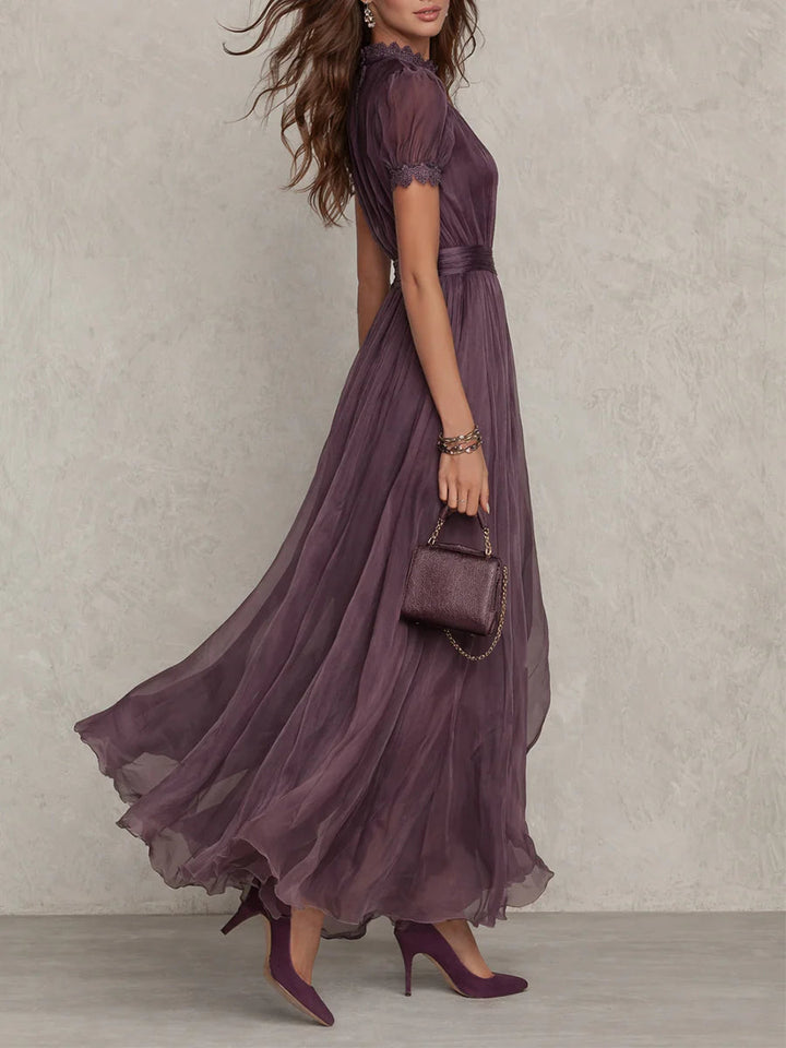 Fionnuala - Long Dress in Opulent Fabric