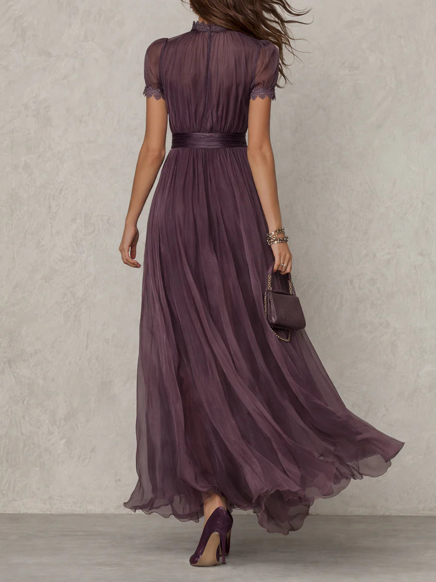 Fionnuala - Long Dress in Opulent Fabric