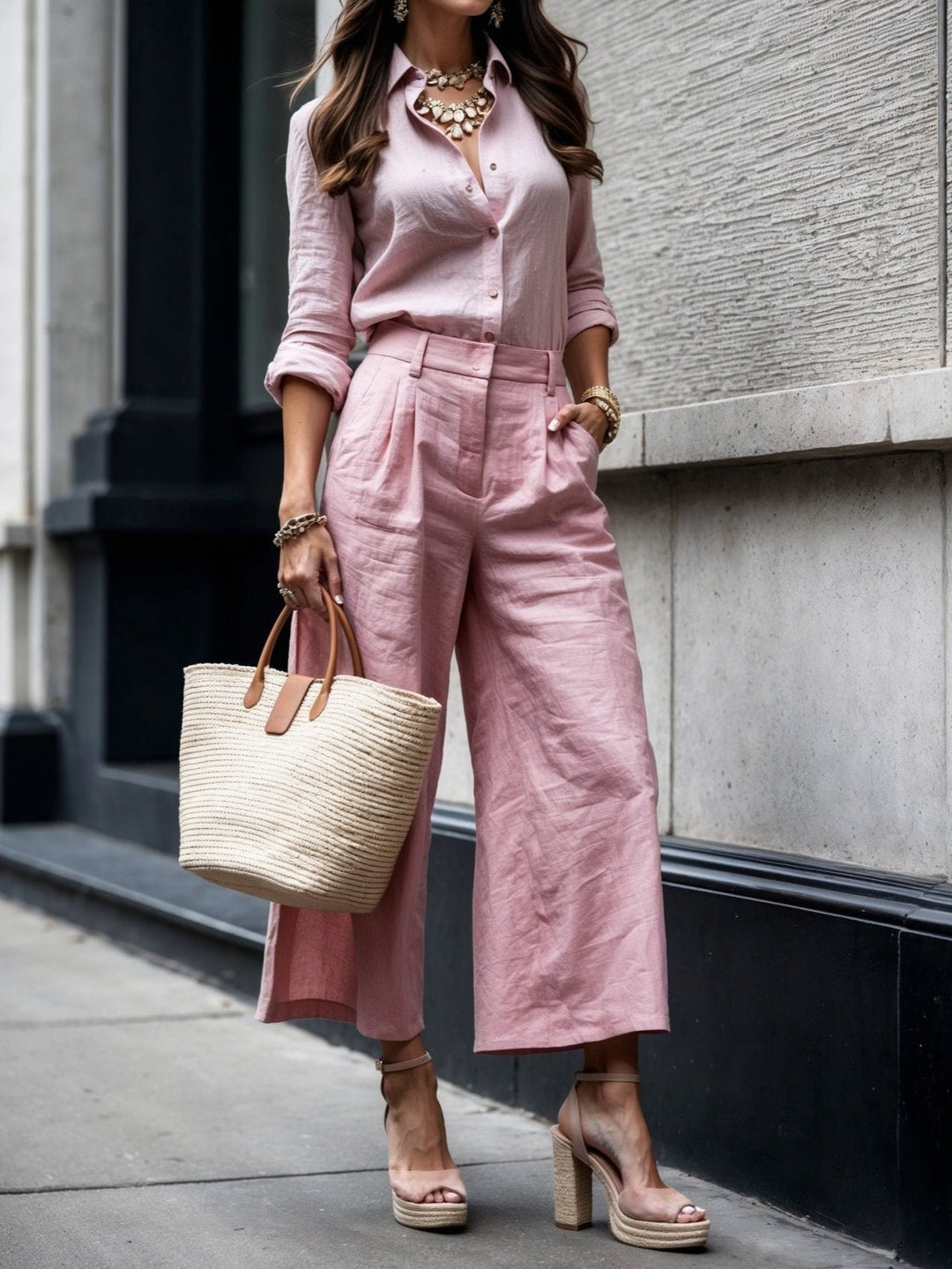 Aobhnait - Stylish Casual Ensemble