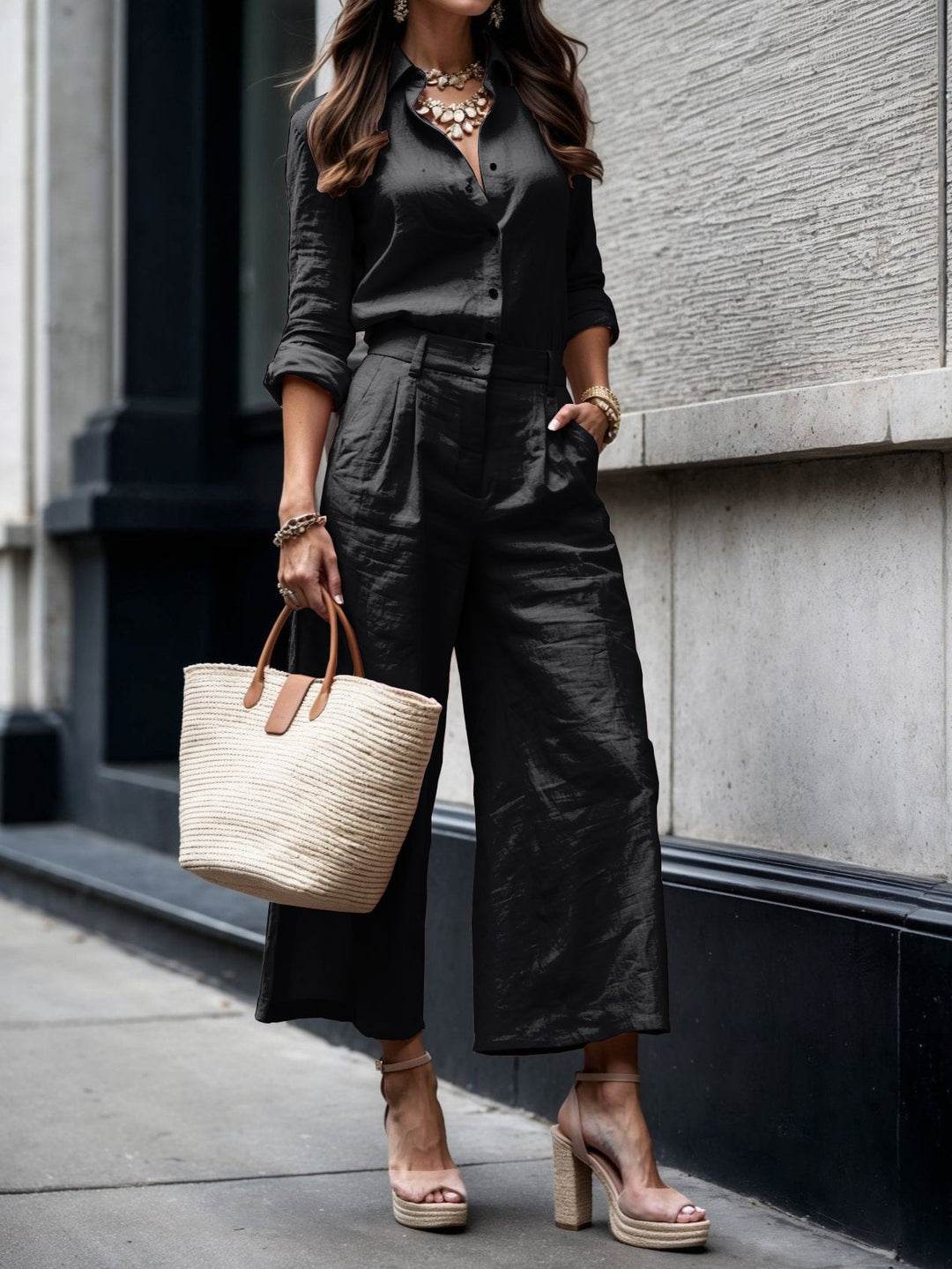 Aobhnait - Stylish Casual Ensemble