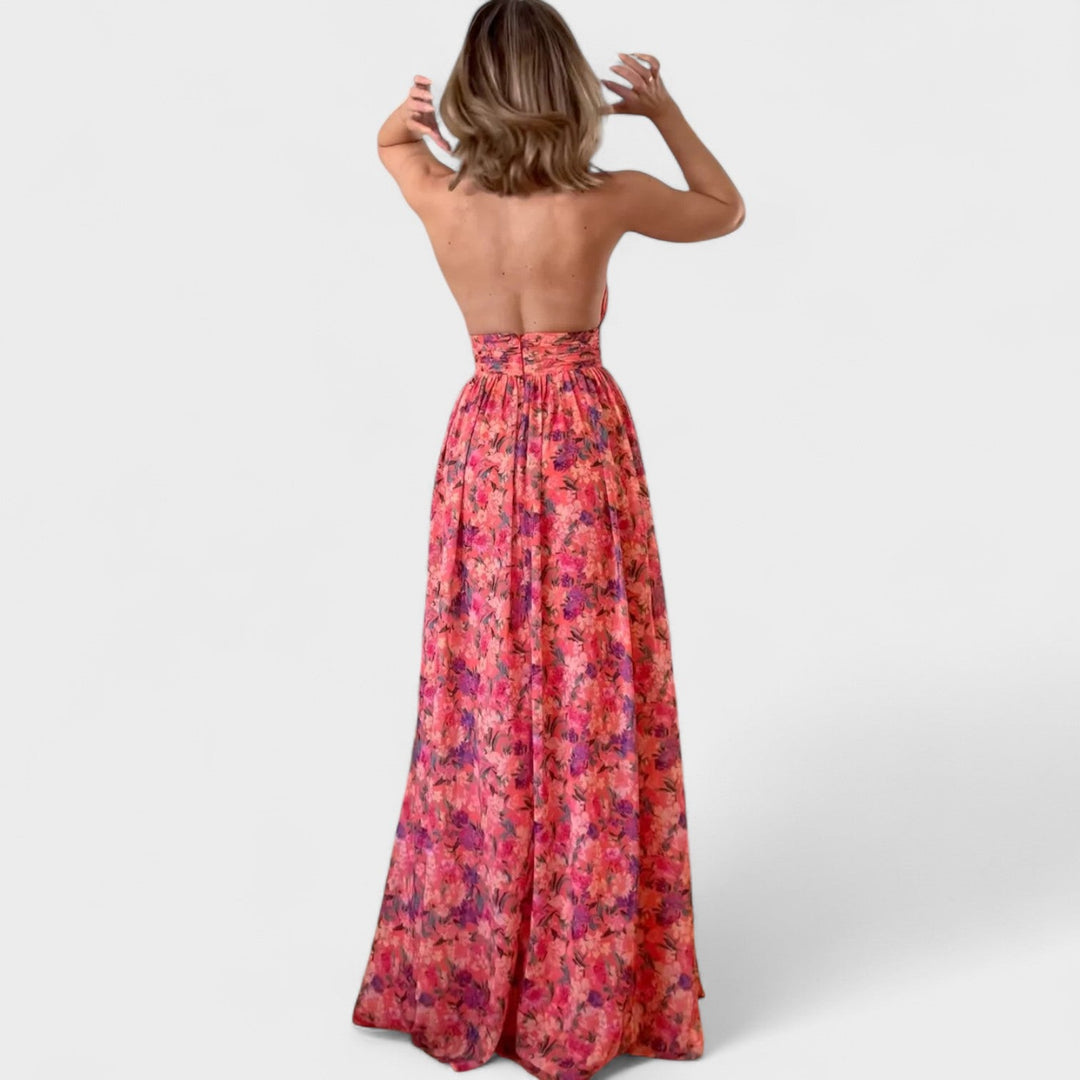 Aingeal - Romantic Floral Maxi Dress