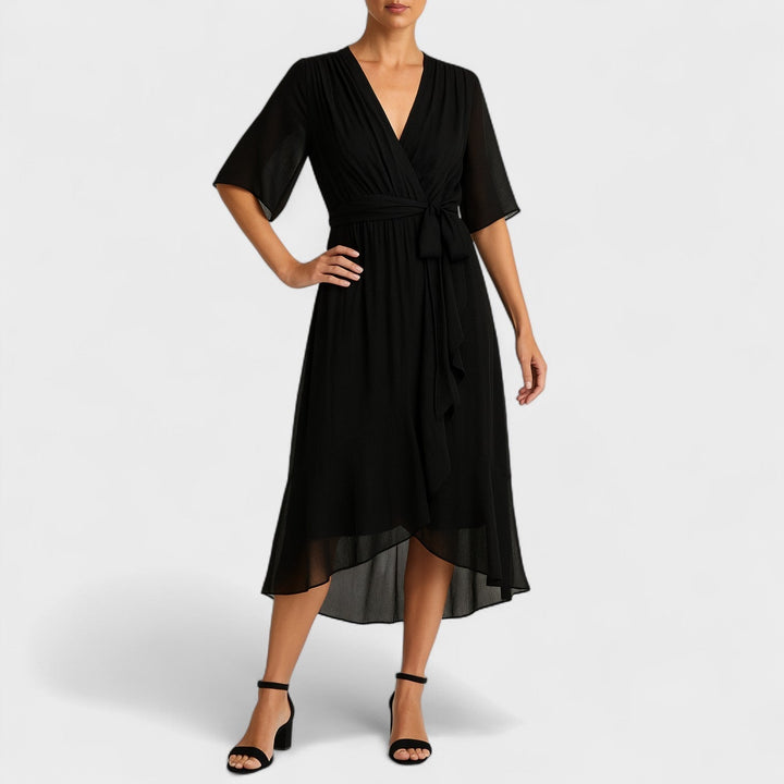 Ailbhe - Cross-Back Midi Dress