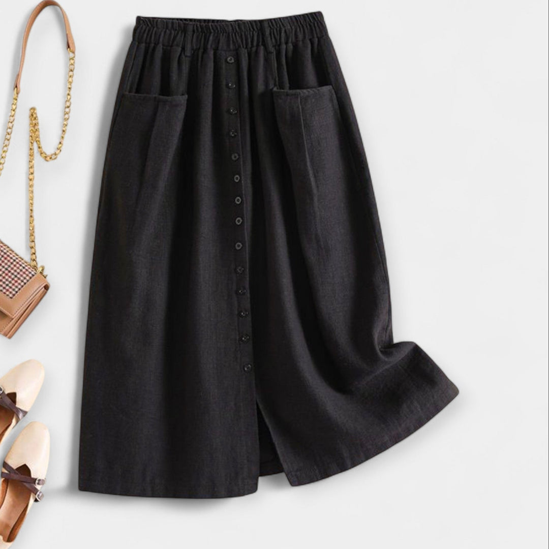 Nuala - Vintage-Inspired Midi Skirt