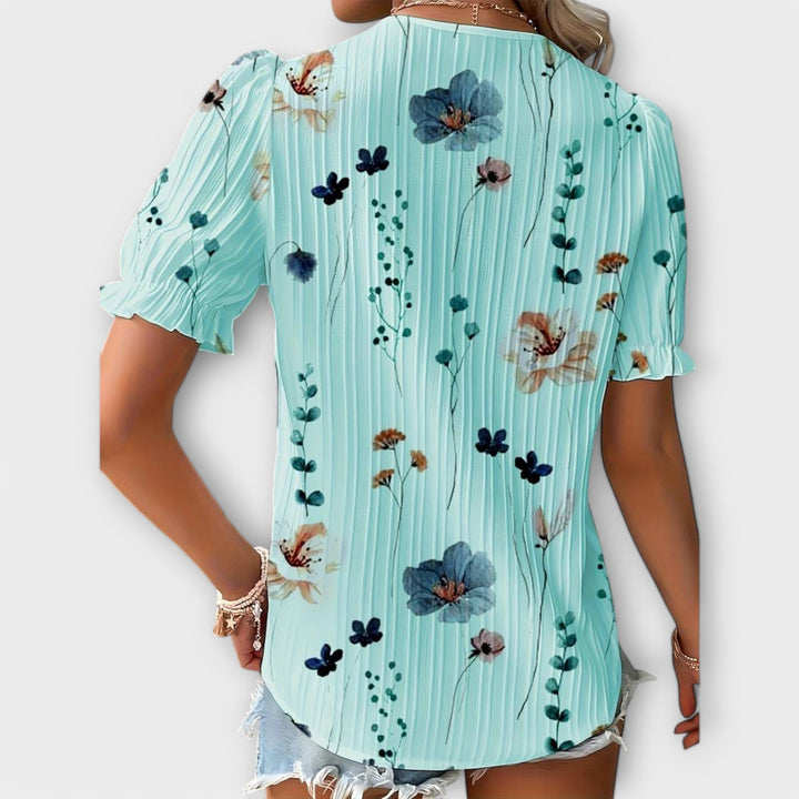 Nuala - V-Neck Top