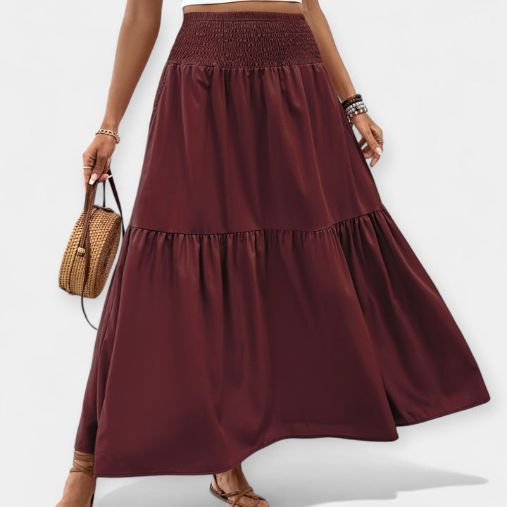 Órlaith - Stretchy Floral Skirt
