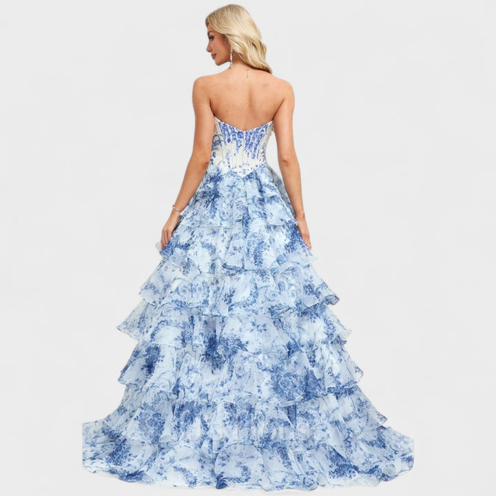 Clodagh - Chic Ruffled Elegance Dress