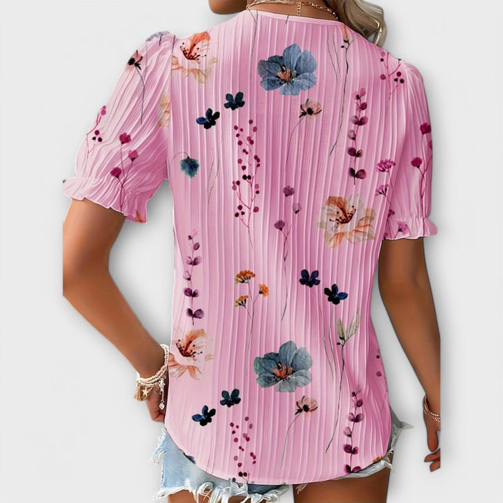 Nuala - V-Neck Top