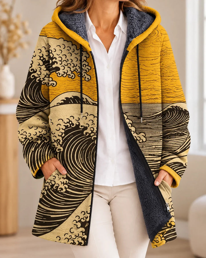 Margot | Artistic Hooded Cardigan